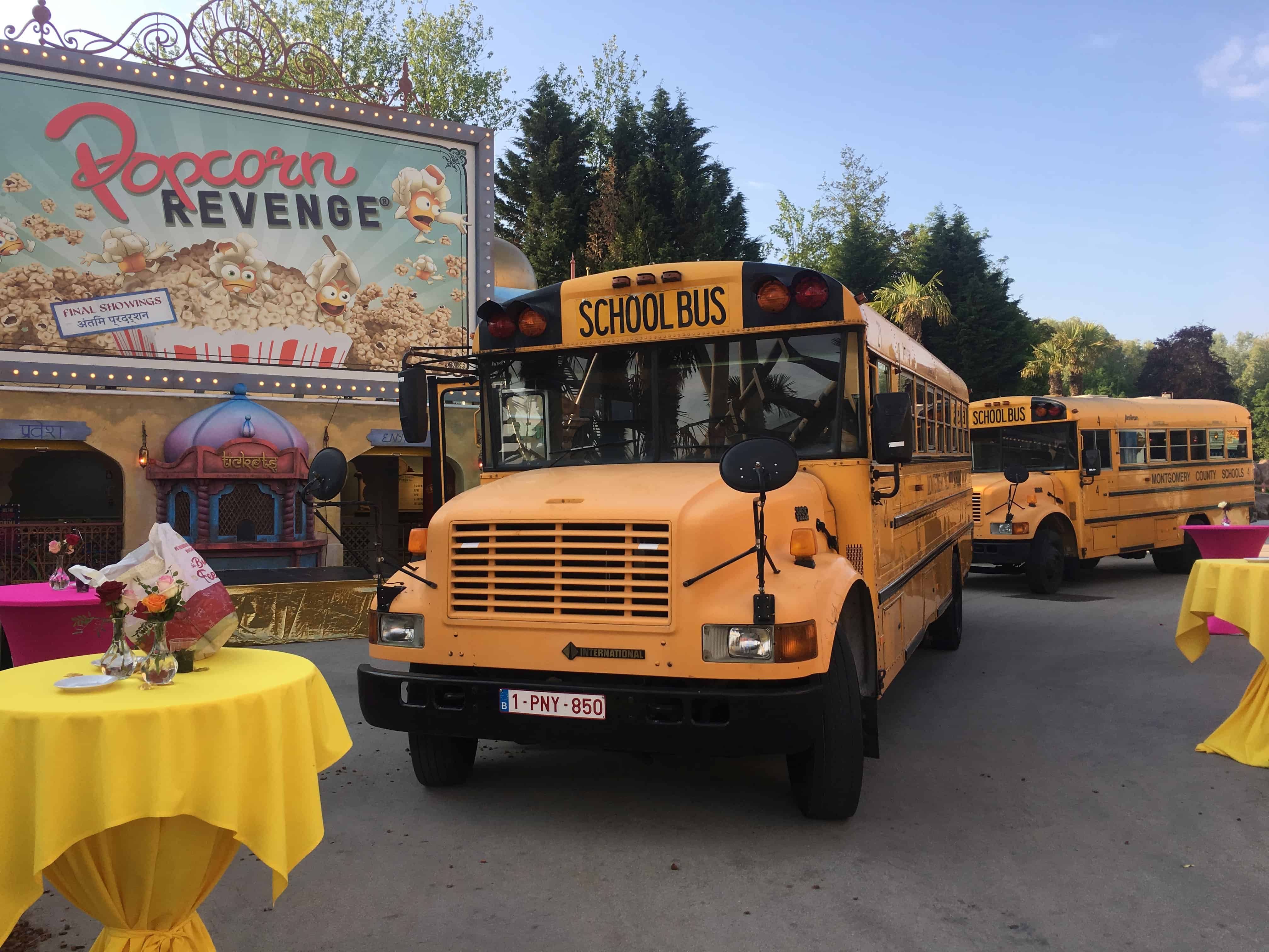 American Yellow Schoolbus Trouwbus