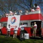 Engelse Dubbeldeksbus Open-top Leyland Events