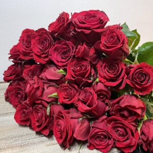 Valentijn Bloemen boeket verse Rode Rozen